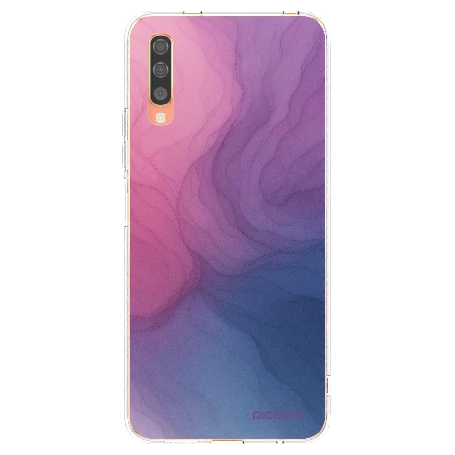 Picasee silikonski prozorni ovitek za Samsung Galaxy A70 A705F - Silk