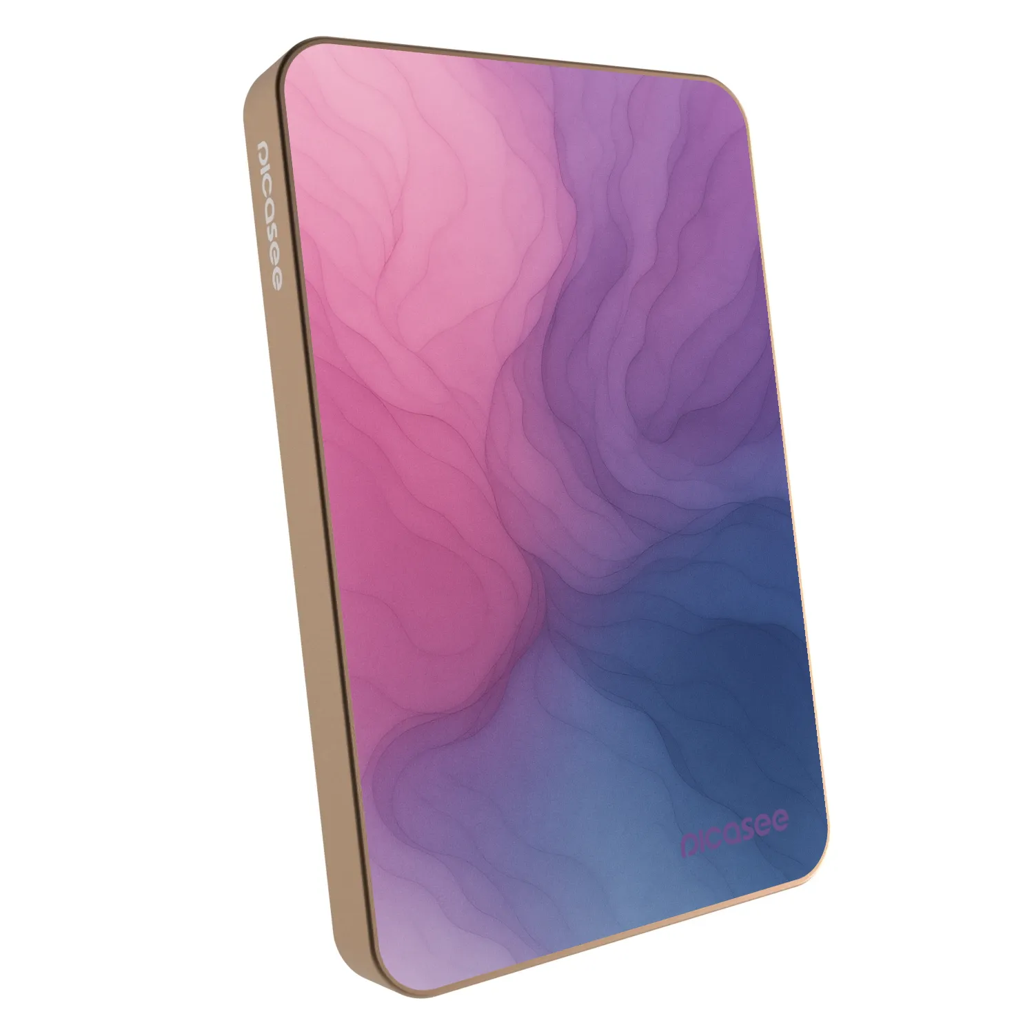 Picasee Prenosna baterija z MagSafe 5 000 mAh Zlati - Silk