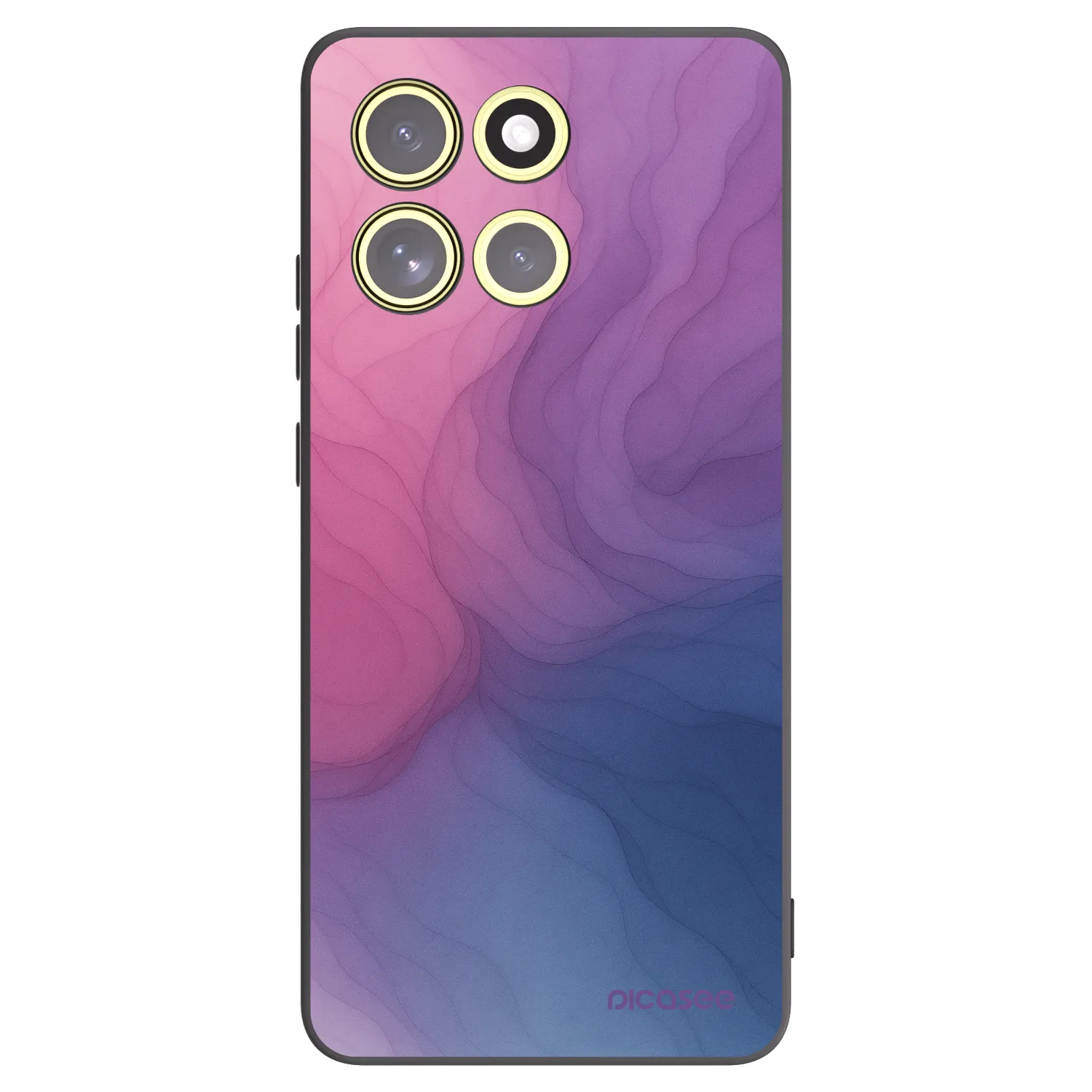 Picasee silikonski črni ovitek za Motorola Moto G86 5G - Silk
