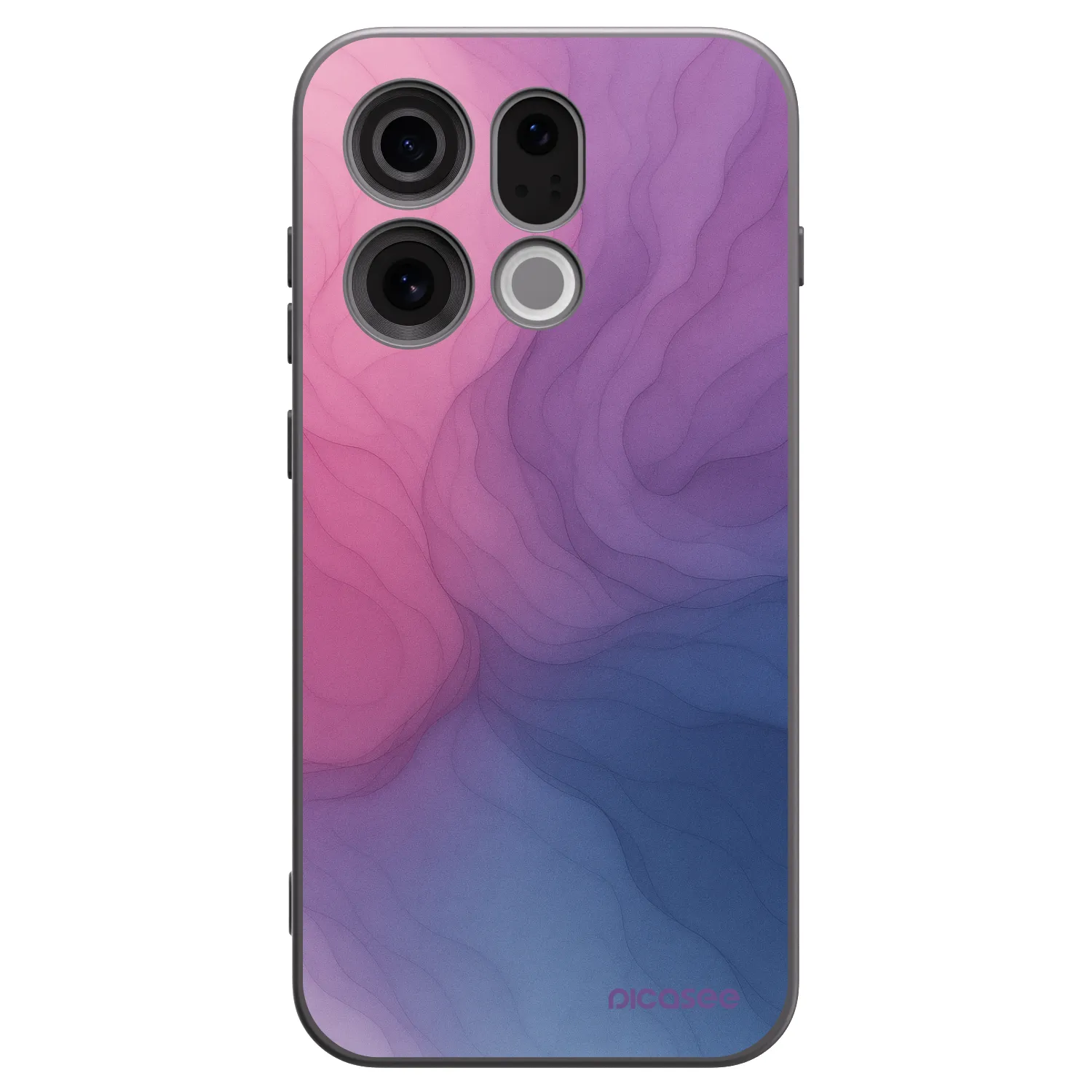Picasee silikonski črni ovitek za OPPO Find X9 - Silk