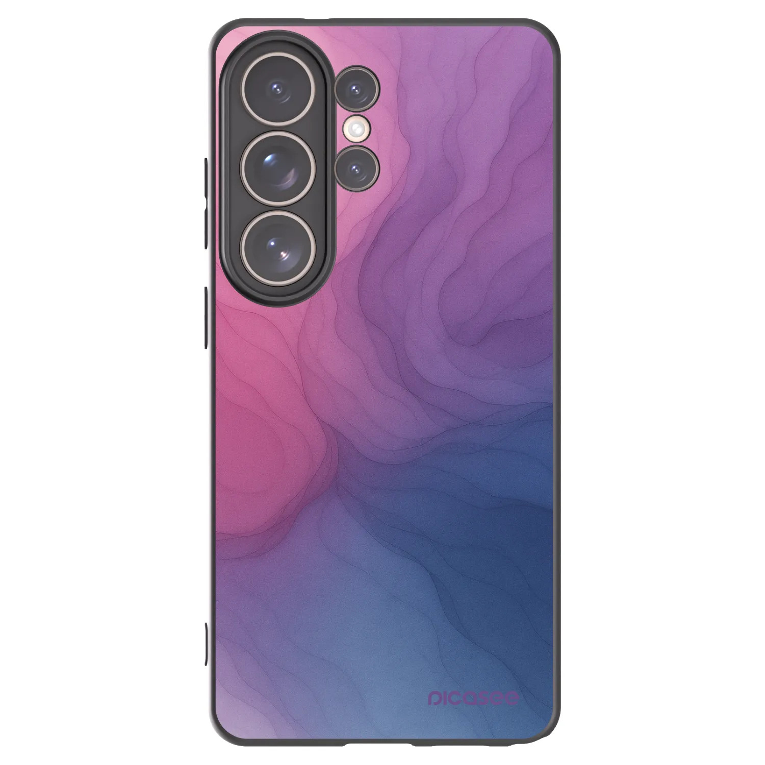 Picasee silikonski črni ovitek za Samsung Galaxy S26 Ultra - Silk