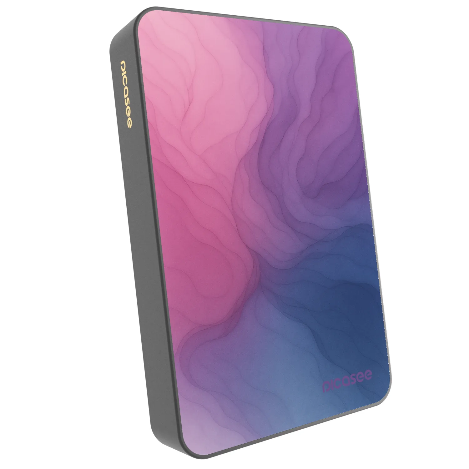 Picasee Prenosna baterija z MagSafe 10 000 mAh Siva - Silk