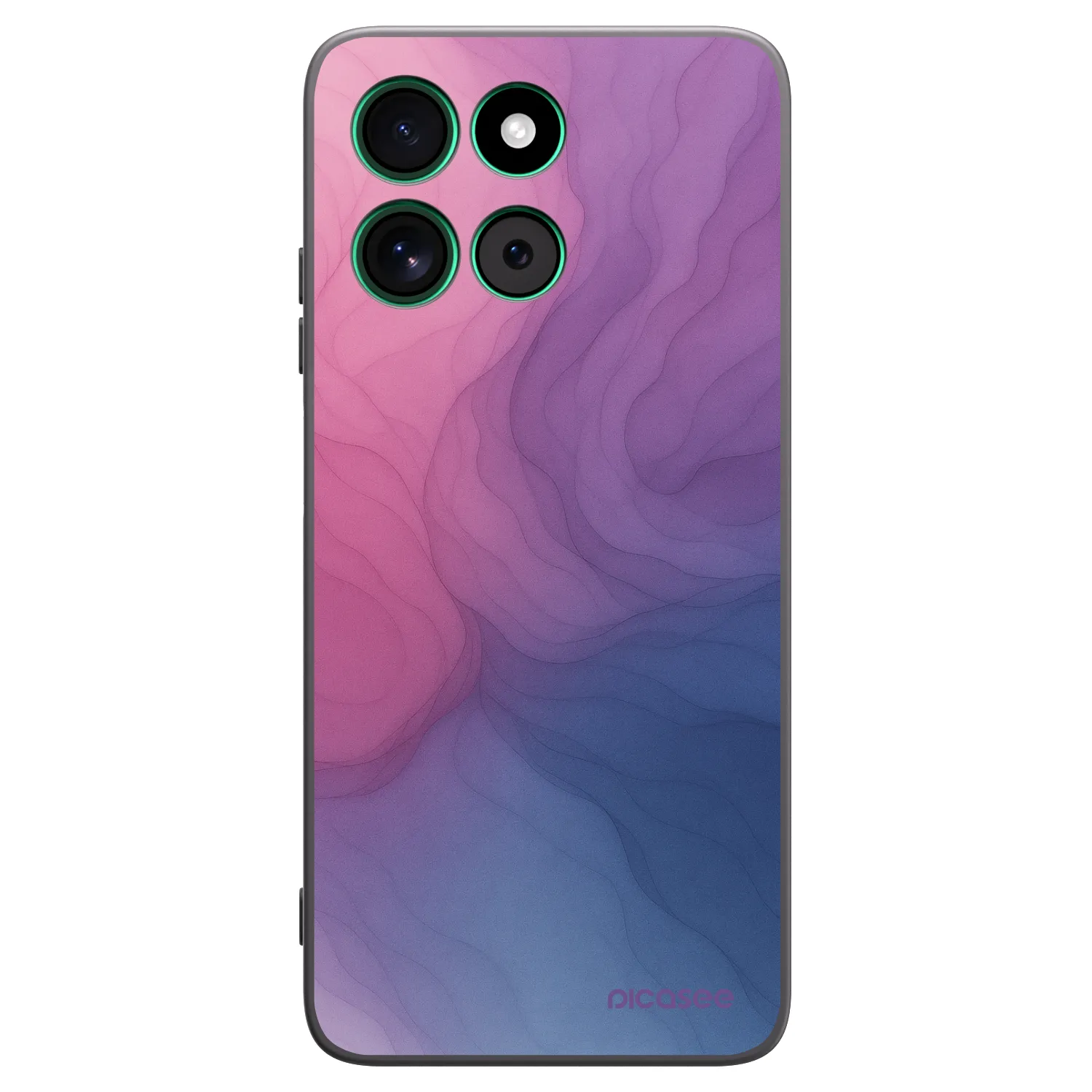 Picasee silikonski črni ovitek za Motorola Moto G57 Power - Silk