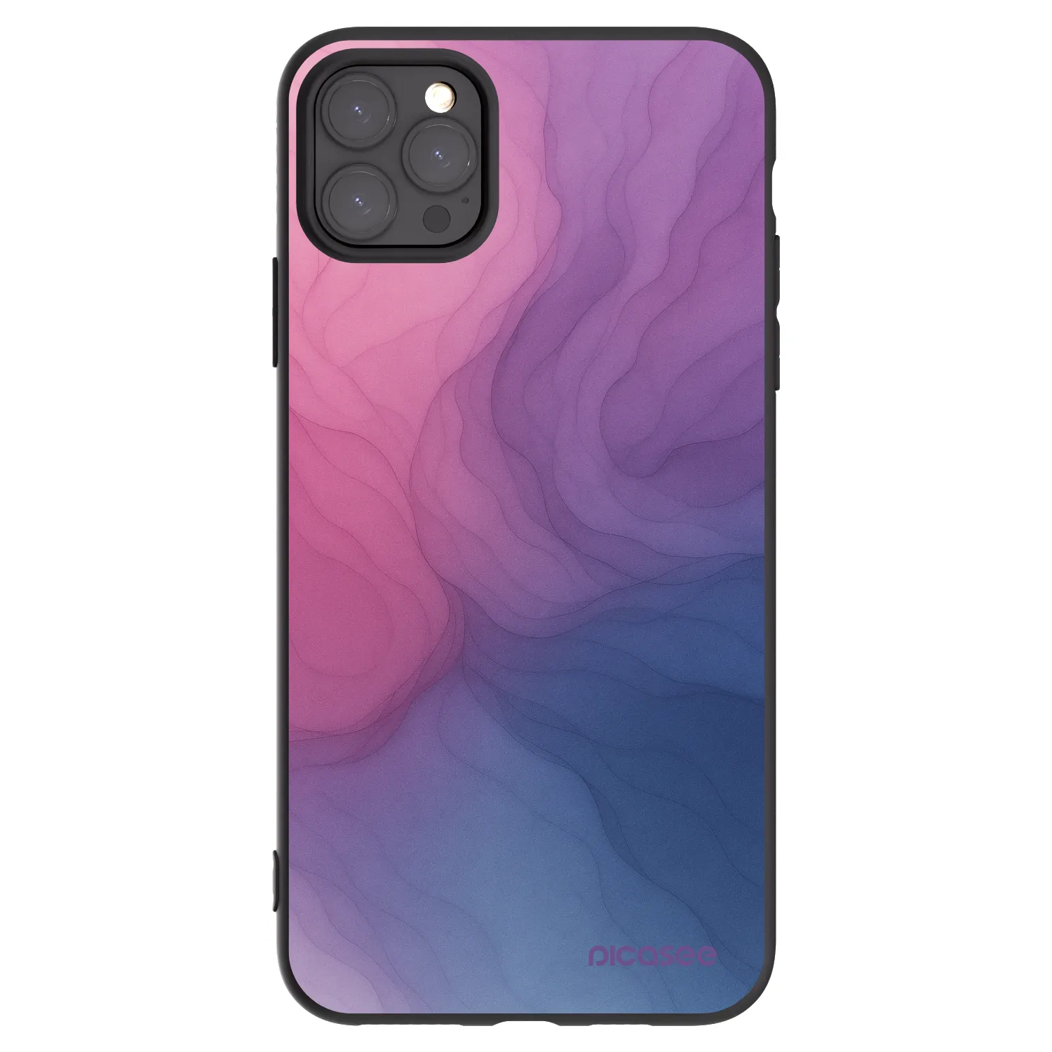 Picasee silikonski črni ovitek za Apple iPhone 11 Pro Max - Silk