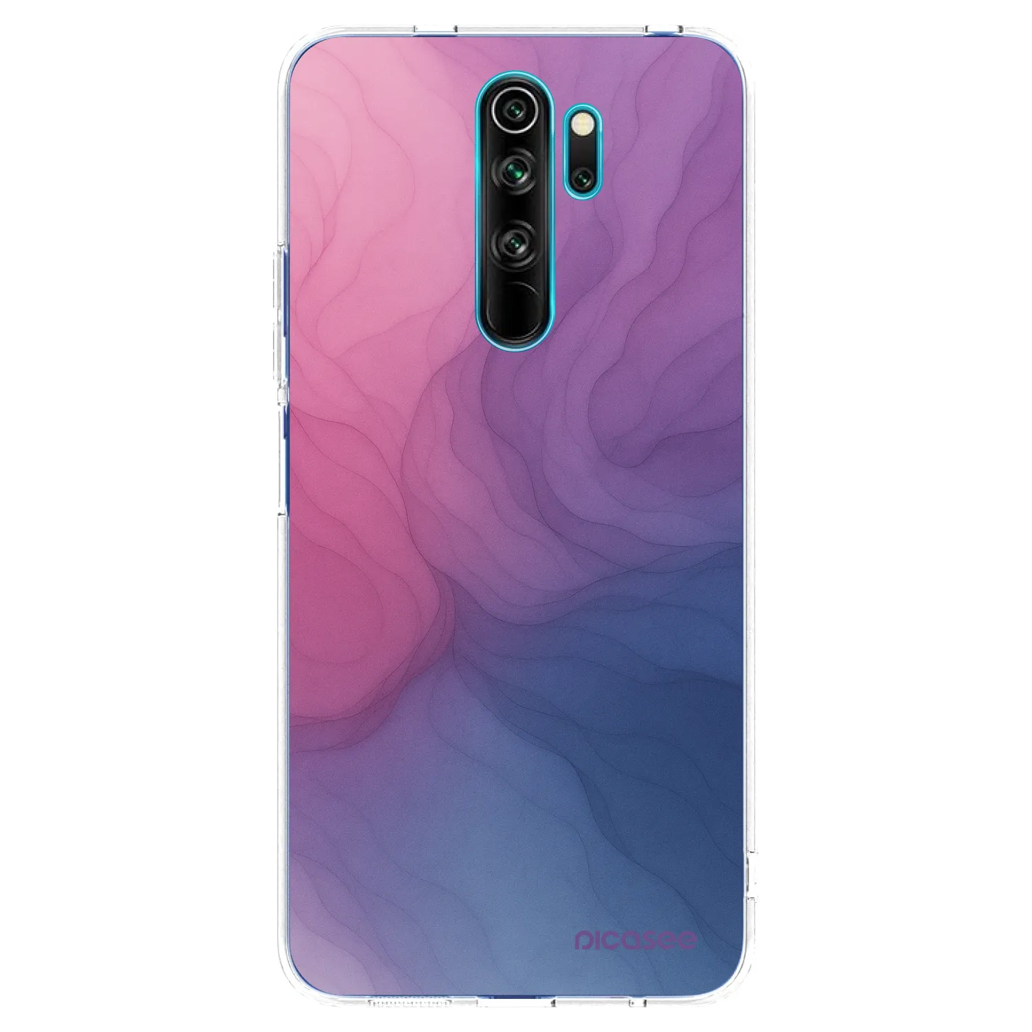 Picasee silikonski prozorni ovitek za Xiaomi Redmi Note 8 Pro - Silk