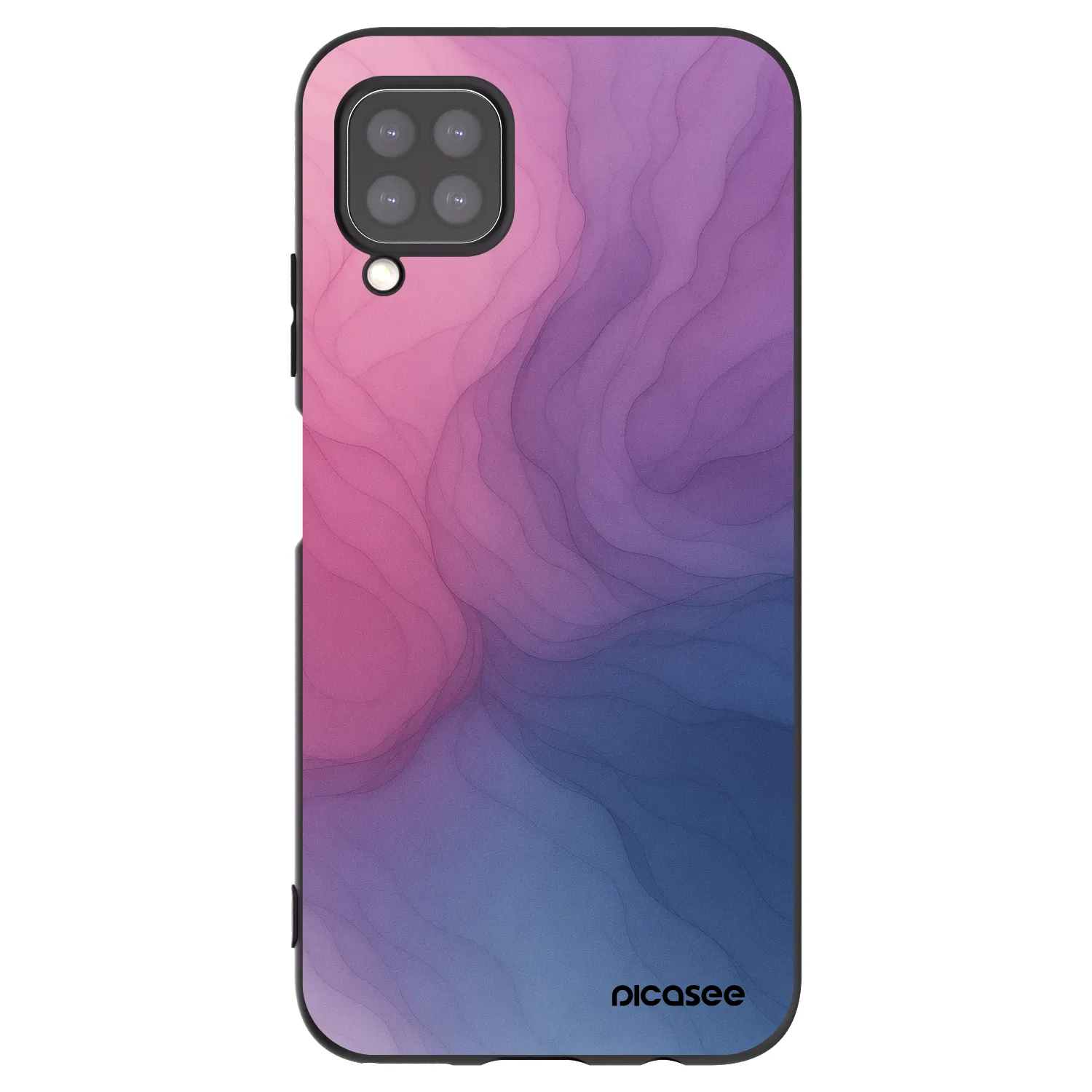 Picasee silikonski črni ovitek za Huawei P40 Lite - Silk