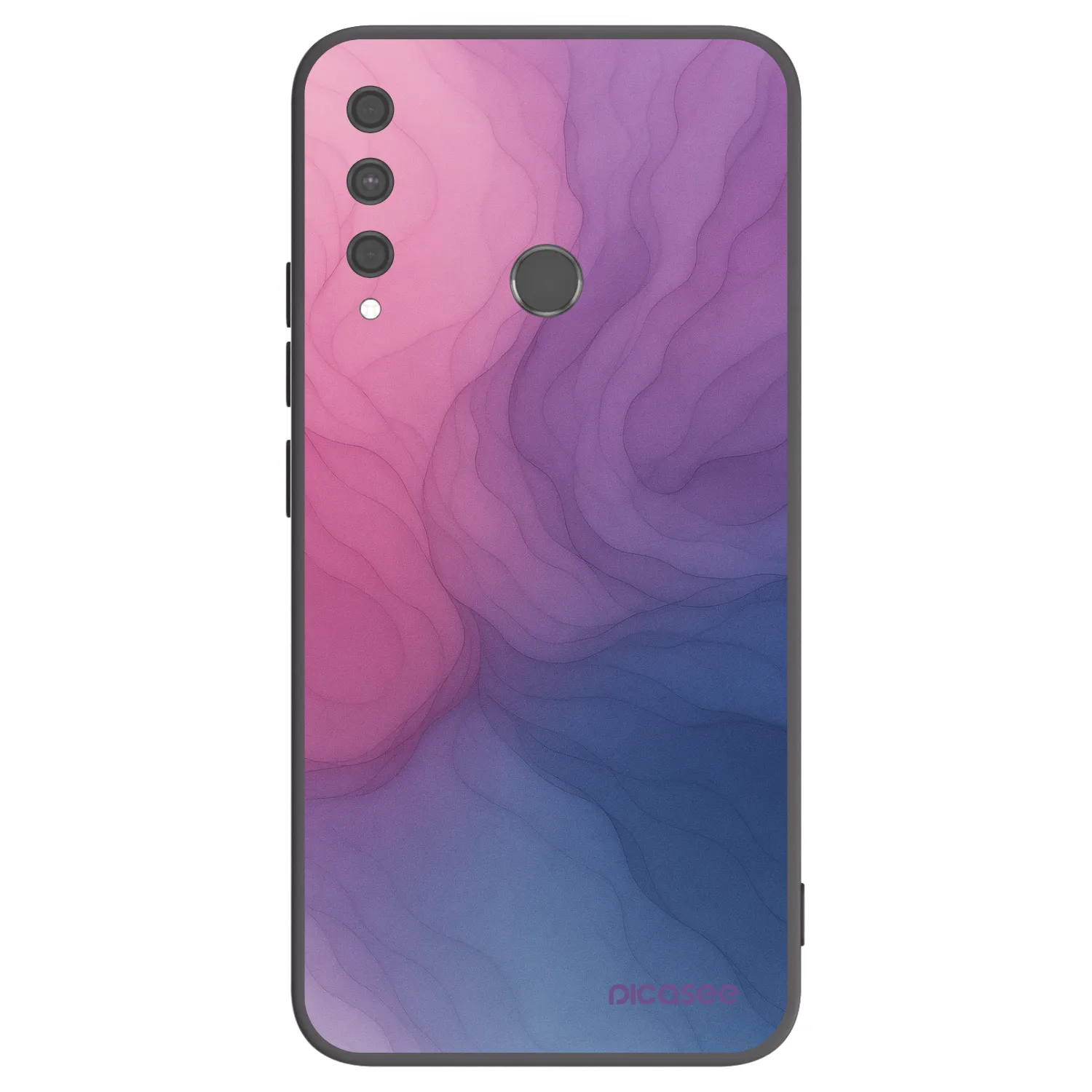 Picasee silikonski črni ovitek za Huawei P40 Lite E - Silk