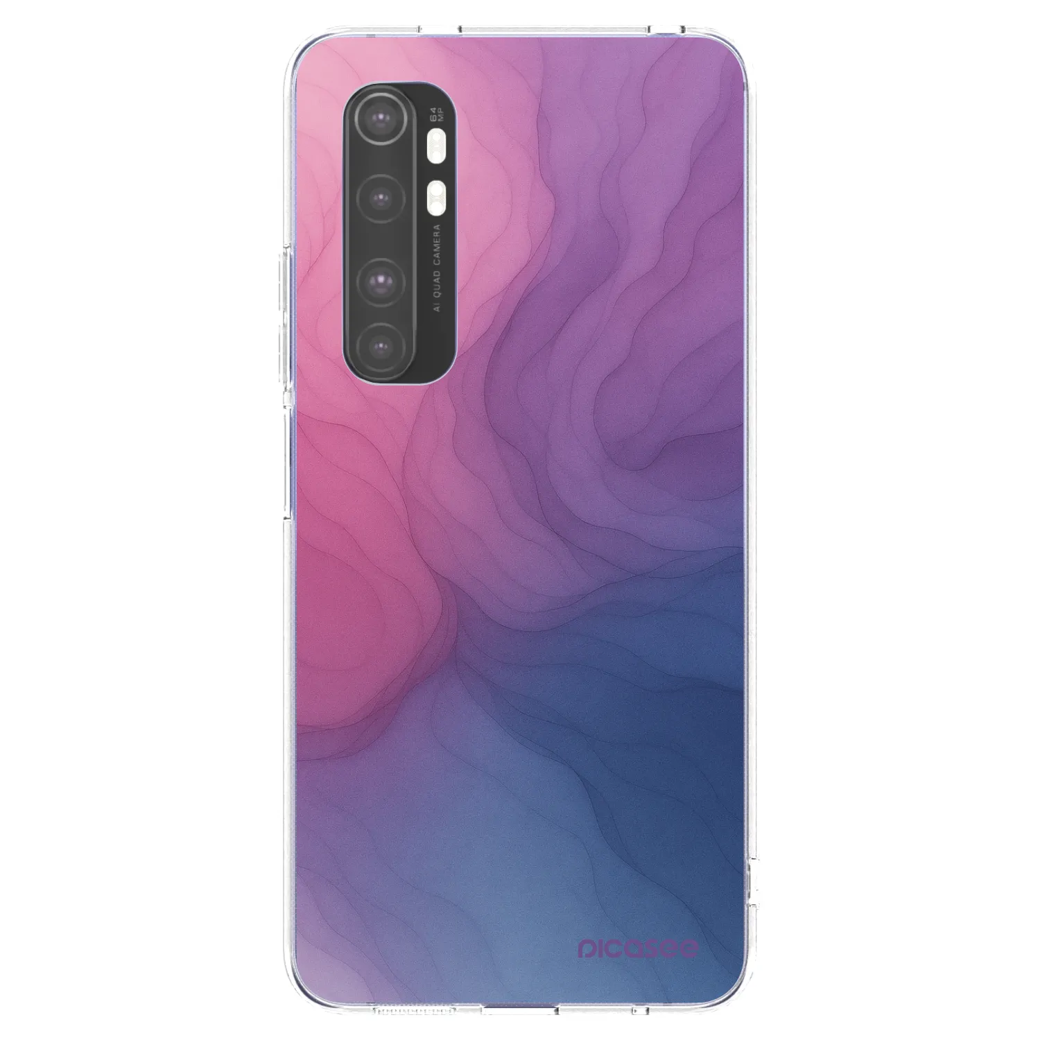 Picasee silikonski prozorni ovitek za Xiaomi Mi Note 10 Lite - Silk
