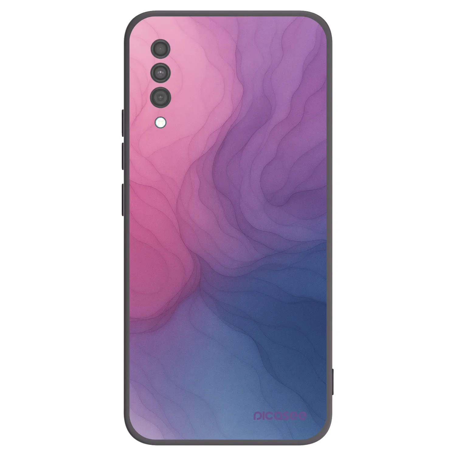 Picasee silikonski črni ovitek za Samsung Galaxy A30s A307F - Silk