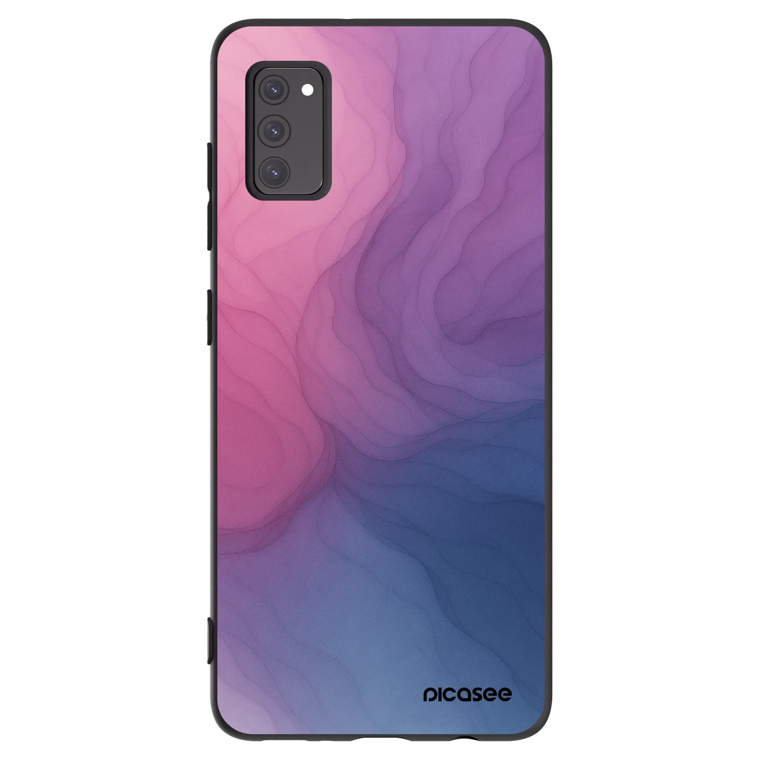 Picasee silikonski črni ovitek za Samsung Galaxy A41 A415F - Silk