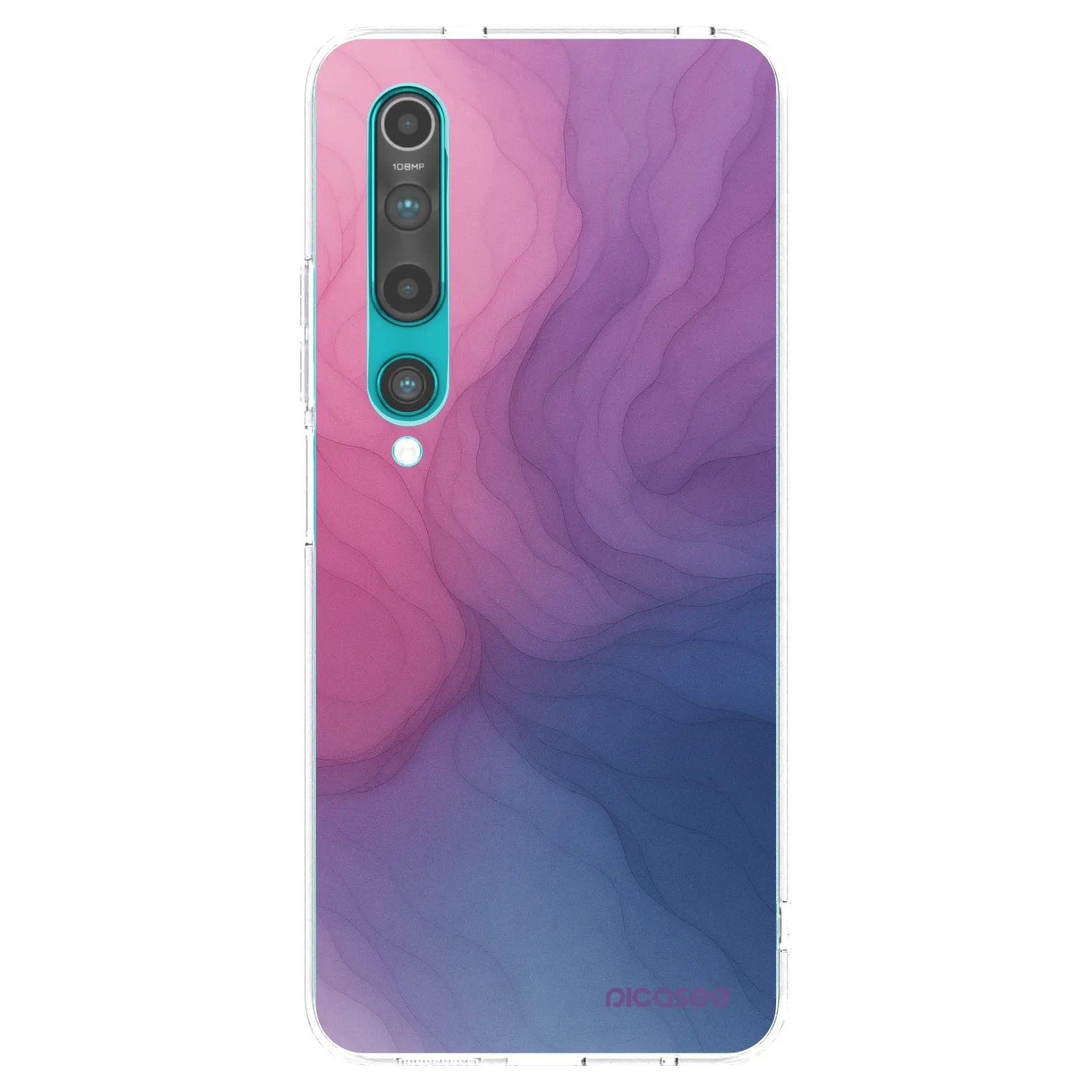 Picasee silikonski prozorni ovitek za Xiaomi Mi 10 - Silk