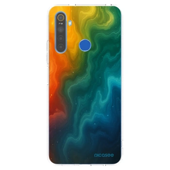 Picasee silikonski prozorni ovitek za Realme 5 - Solar