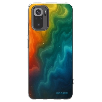 Picasee silikonski prozorni ovitek za Xiaomi Redmi Note 10 - Solar