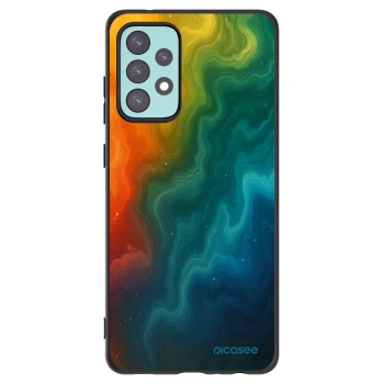 Picasee silikonski črni ovitek za Samsung Galaxy A72 A725F - Solar