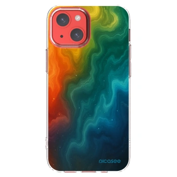 Picasee silikonski prozorni ovitek za Apple iPhone 13 mini - Solar