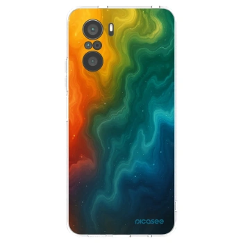 Picasee silikonski prozorni ovitek za Xiaomi Poco F3 - Solar