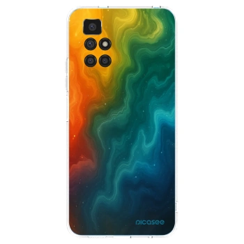 Picasee silikonski prozorni ovitek za Xiaomi Redmi 10 - Solar