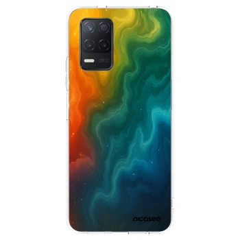 Picasee silikonski prozorni ovitek za Realme 8 5G - Solar