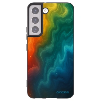 Picasee silikonski črni ovitek za Samsung Galaxy S22 5G - Solar