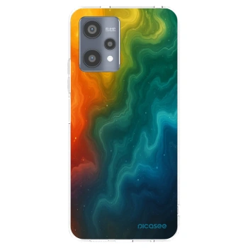 Picasee silikonski prozorni ovitek za Realme 9 Pro 5G - Solar