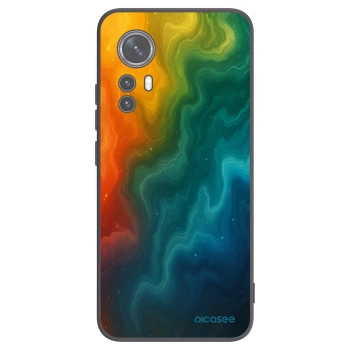 Picasee silikonski črni ovitek za Xiaomi 12 - Solar