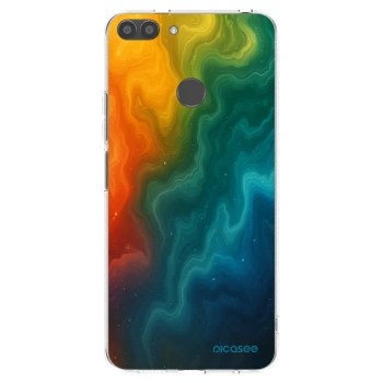 Picasee silikonski prozorni ovitek za Huawei P Smart - Solar