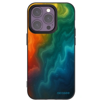 Picasee silikonski črni ovitek za Apple iPhone 14 Pro - Solar