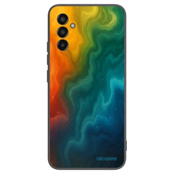 Picasee silikonski črni ovitek za Samsung Galaxy M13 M135F - Solar