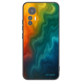 Picasee silikonski črni ovitek za Xiaomi 12 Lite - Solar