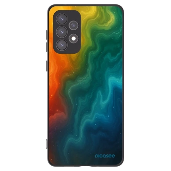 Picasee silikonski črni ovitek za Samsung Galaxy A73 5G - Solar