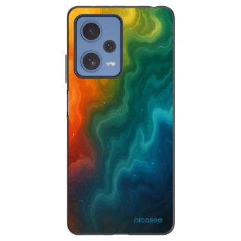 Picasee silikonski črni ovitek za Xiaomi Redmi Note 12 Pro 5G - Solar