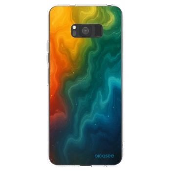 Picasee silikonski prozorni ovitek za Samsung Galaxy S8 G950F - Solar