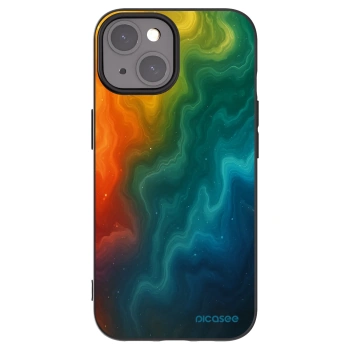 Picasee silikonski črni ovitek za Apple iPhone 15 - Solar