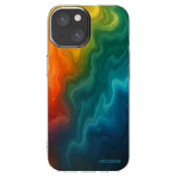 Picasee silikonski prozorni ovitek za Apple iPhone 15 - Solar