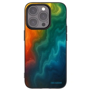 Picasee silikonski črni ovitek za Apple iPhone 15 Pro - Solar