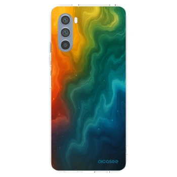 Picasee silikonski prozorni ovitek za Motorola Moto G62 - Solar