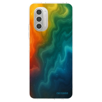 Picasee silikonski prozorni ovitek za Motorola Moto G51 - Solar