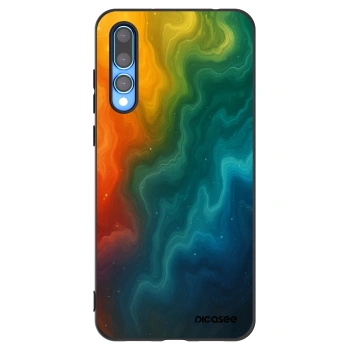 Picasee silikonski črni ovitek za Huawei P20 Pro - Solar