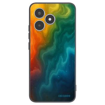 Picasee silikonski črni ovitek za Realme C53 - Solar