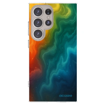 Picasee silikonski prozorni ovitek za Samsung Galaxy S24 Ultra S928B 5G - Solar