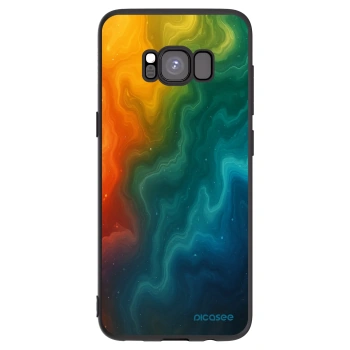 Picasee silikonski črni ovitek za Samsung Galaxy S8 G950F - Solar