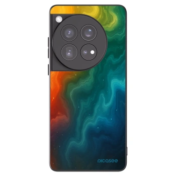 Picasee silikonski črni ovitek za OnePlus 12 5G - Solar