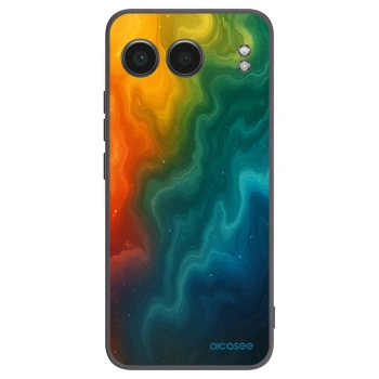 Picasee silikonski črni ovitek za OnePlus Nord 4 - Solar