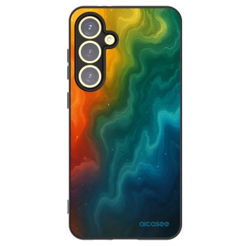 Picasee silikonski črni ovitek za Samsung Galaxy S24 FE S721B - Solar