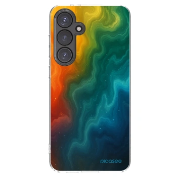 Picasee silikonski prozorni ovitek za Samsung Galaxy S24 FE S721B - Solar