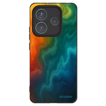 Picasee silikonski črni ovitek za Xiaomi Redmi Note 14 5G - Solar