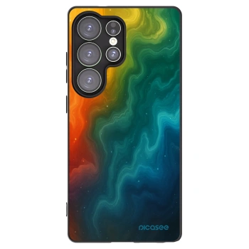 Picasee silikonski črni ovitek za Samsung Galaxy S25 Ultra 5G - Solar