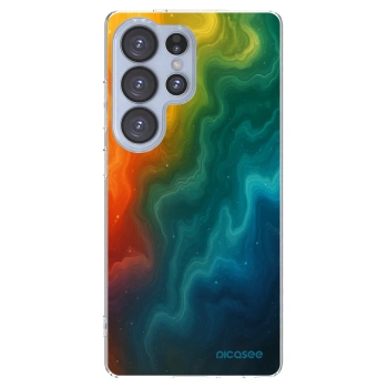 Picasee silikonski prozorni ovitek za Samsung Galaxy S25 Ultra 5G - Solar