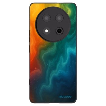 Picasee silikonski črni ovitek za Honor Magic7 Lite 5G - Solar