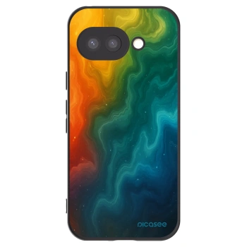 Picasee silikonski črni ovitek za Google Pixel 9a - Solar